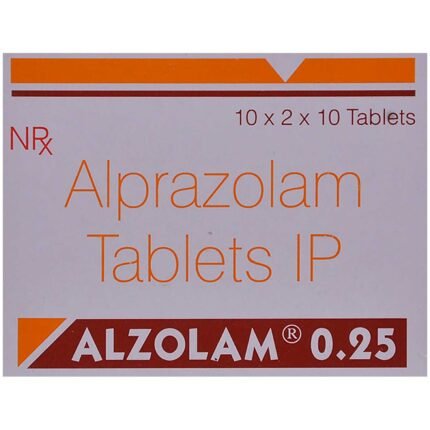 Alzolam 0.25 Packshot 1