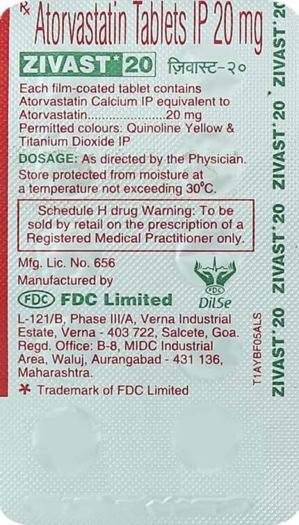 Zivast 20 - Packshot 2 (back)