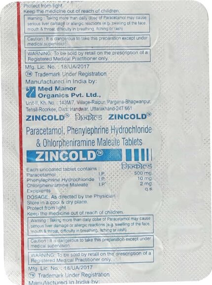 Zincold - Packshot 2 (back)