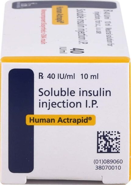 Actrapid 40Iu Injection - Packshot 1 (box-front)