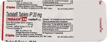 Tadacip 20 - Packshot 2