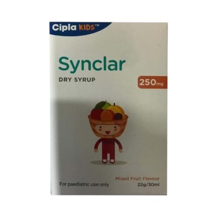 Synclar 250 Dry Syrup 30Ml - Packshot 1