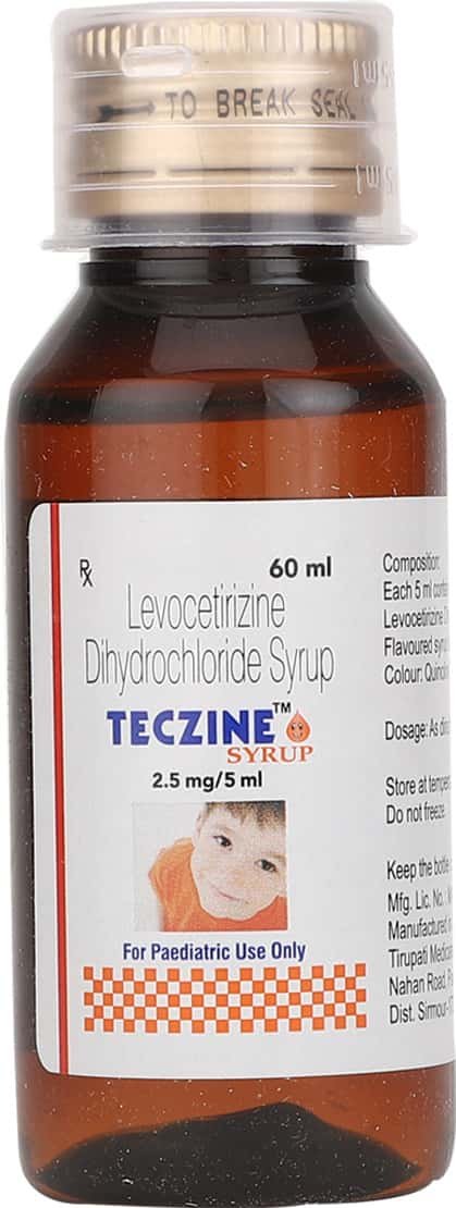 Teczine Syrup 60Ml - Packshot 2