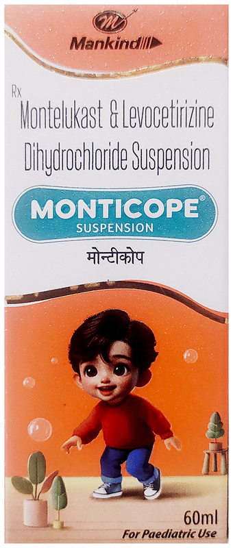 Monticope Syrup 60Ml