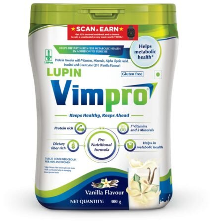 Vimpro Vanilla Powder 400G - Packshot 1 (front)