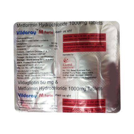 Vildaray M Forte TAB - Packshot 1 (front)