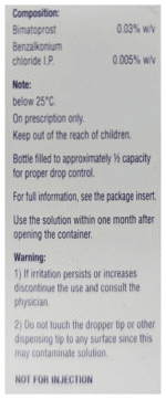Lumigan 0.3% Eye Solution - View 2