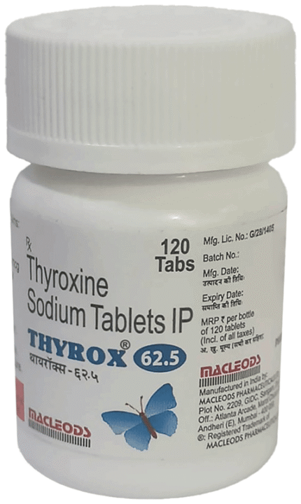 Thyrox 62.5 TAB - View 1