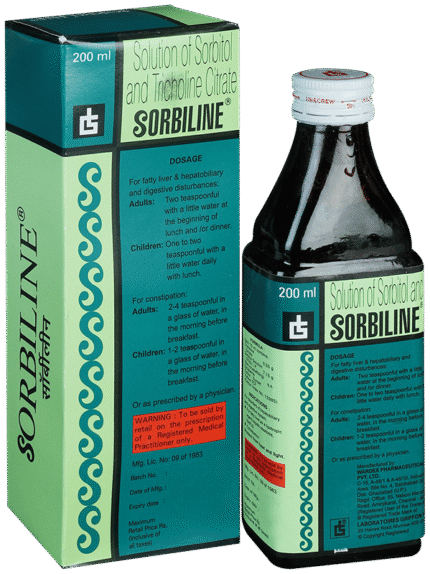 Sorbiline Syrup 200Ml - View 1