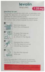 Levolin 1.25Mg Respules - View 2
