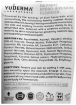 Yuderma Ha Prime Hydro Cleanser 100Ml - View 3