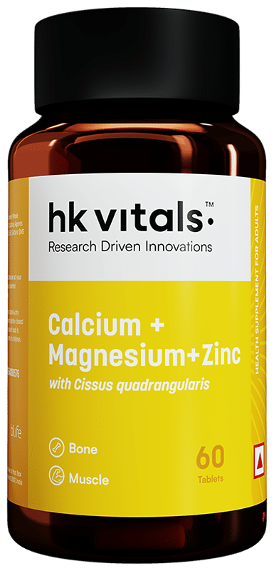 Hk Vitals Calcium+Magnesium+Zinc 60N - View 1