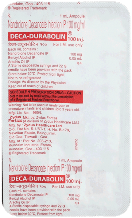 Deca Durabolin 100Mg Injection - View 1