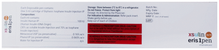 Xsulin 30/70 Injection 3Ml - View 2