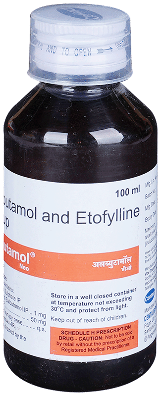 Albutamol Neo Syrup 100Ml - View 2