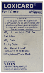 Loxicard 2% Injection 50Ml - View 3