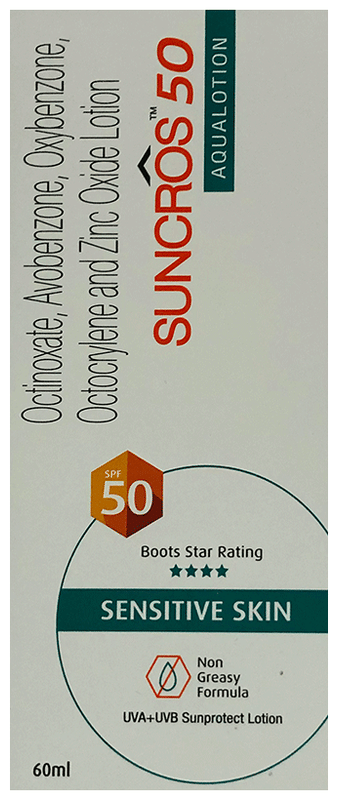 Suncros 50 Aqua Lotion - View 1
