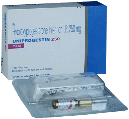 Uniprogestin 250 MG INJ - View 1