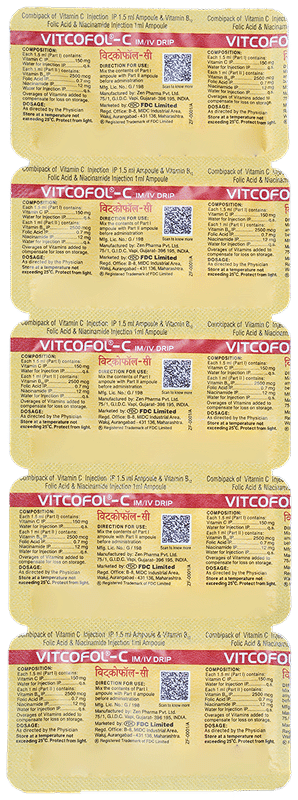 Vitcofol C Injection - View 2