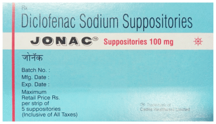 Jonac 100 Suppositories