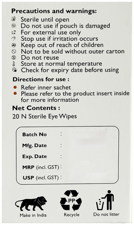 Eyeness Lid Wipes - View 2