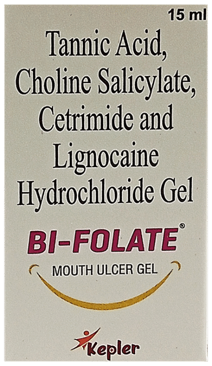 Bi Folate Mouth Ulcer Gel 15Ml