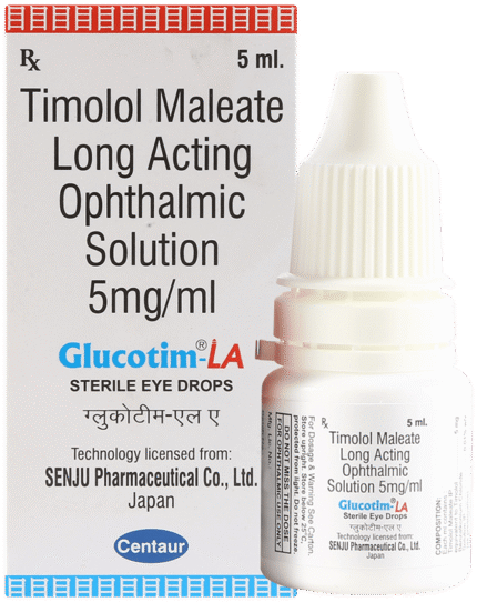 Glucotim La Eye Drop - View 1