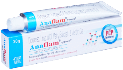 Anaflam Gel 20Gm - View 1