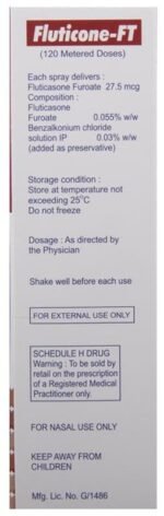 Fluticone Ox Nasal Spray 7G - View 3