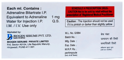 Adrenaline Injection - View 2