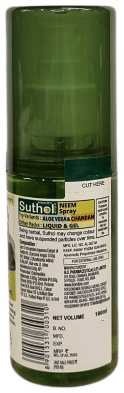 Suthol Body Hygiene Neem Spray 100Ml - View 2