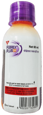 Febrex Plus Ds Suspension 60Ml - View 3