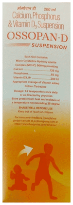 Ossopan D Suspension 200Ml - View 3