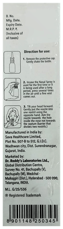 Xyzal Nasal Spray - View 2