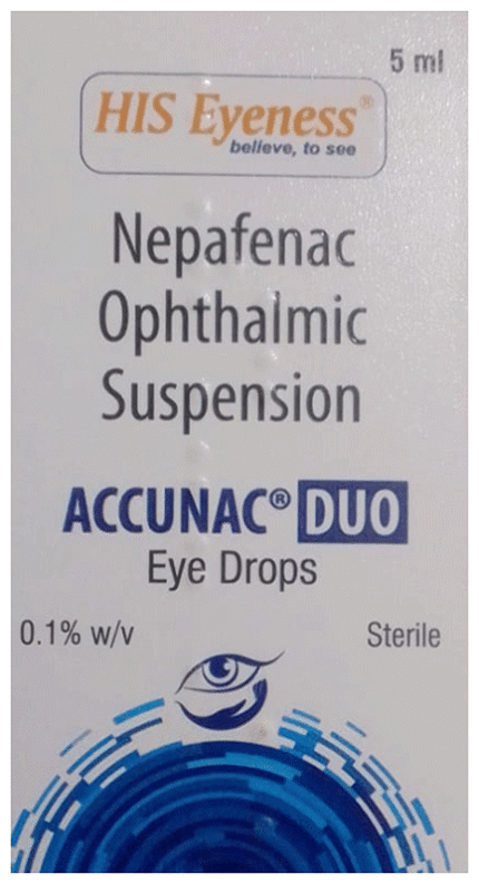 Accunac Duo Eye Drops 5Ml - View 1