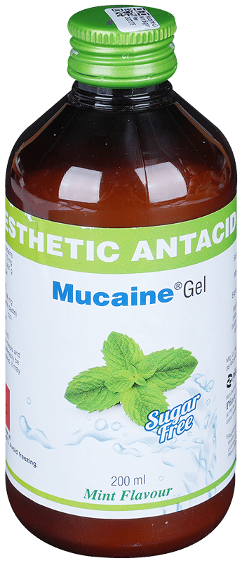 Mucaine Gel Orange 200Ml