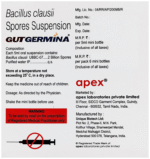 Gutgermina Oral Suspension 5Ml - View 3