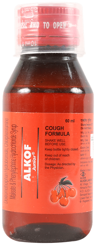 Alkof Junior Syrup 60Ml - View 1
