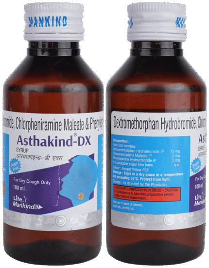 Asthakind Dx Syrup 100Ml - View 1