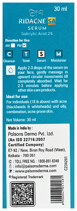Ridacne Sa Serum - View 2