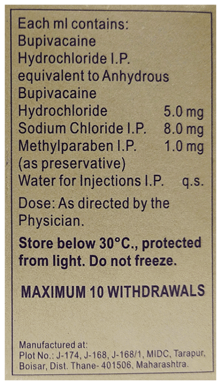 Anawin 0.5% Heavy Injection 4Ml - View 2