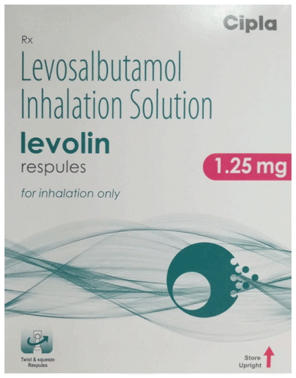 Levolin 1.25Mg Respules - View 1