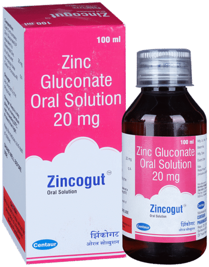 Zincogut Syrup 100Ml - View 1