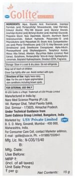 Golite Active Cream 15G - View 2