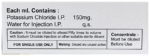 Potassium Chloride Injection - View 2