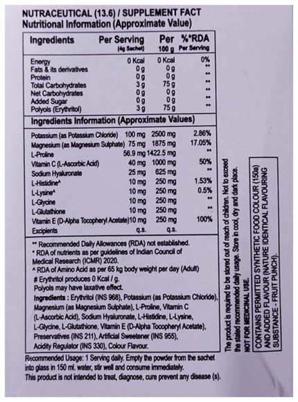 Vitreon Sachet - View 2
