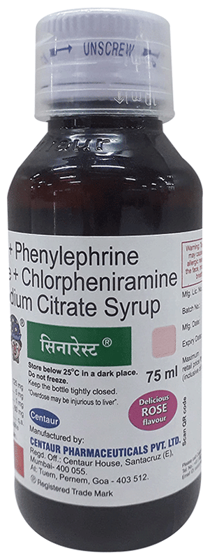 ef02e1b0a8f14a57a6866d5fdf8aa468-1.png Sinarest Syrup 60Ml - View 1