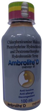 Ambrolite D Syrup 100Ml - View 1