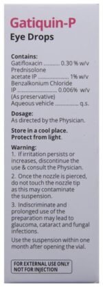 Gatiquin P Eye Drop - View 3