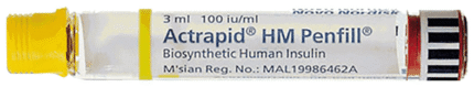 Actrapid Cartridge - View 2